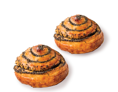 Булочка с маком