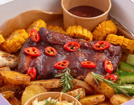 Box Ребра BBQ, L