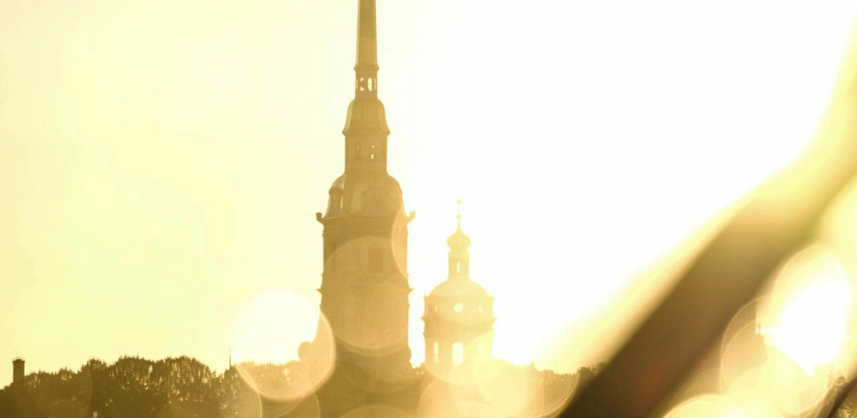 Колокольня Петропавловского собора. Немного импрессионизма